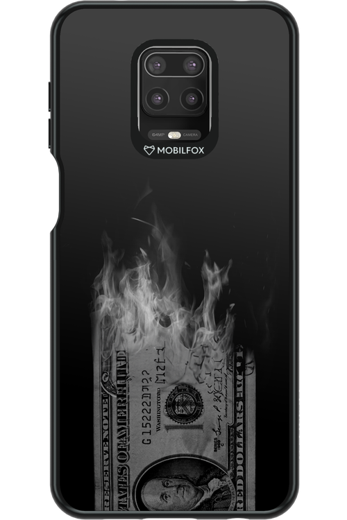 Money Burn B&W 2.0 - Xiaomi Redmi Note 9 Pro