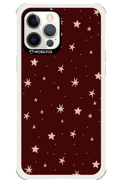 Burgundy Stars - Apple iPhone 12 Pro Max
