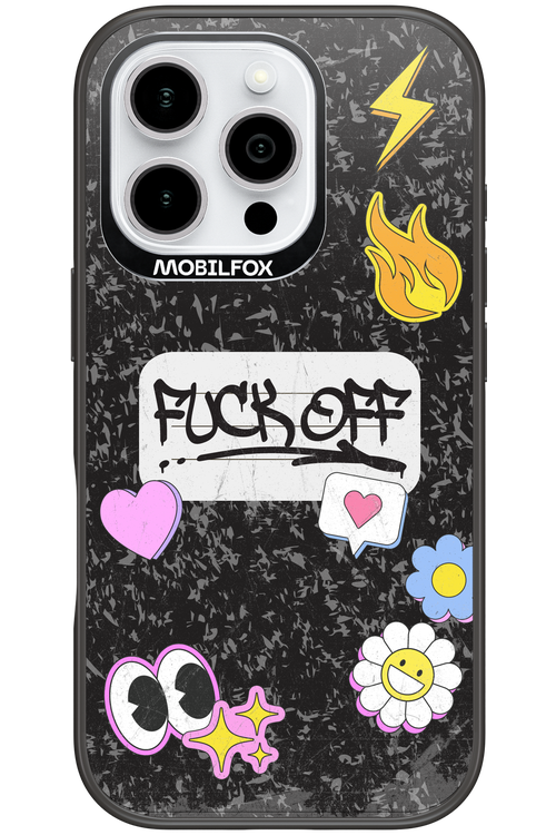 Fuck Off Case - Apple iPhone 16 Pro