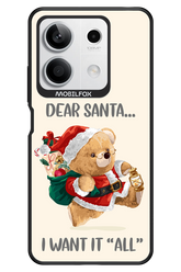 Dear Santa i want it all - Xiaomi Redmi Note 13 5G