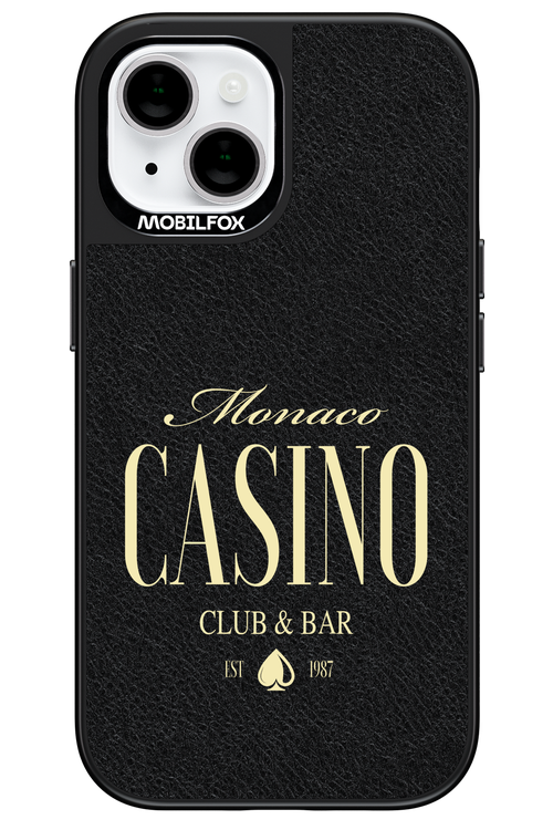 Casino Monaco Leather 2.0 - Apple iPhone 15