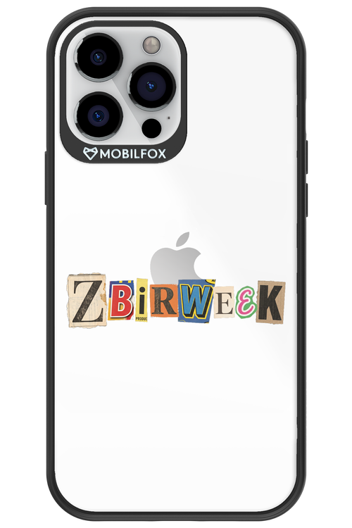 Zbirweek (transparent) 2.0 - Apple iPhone 13 Pro Max
