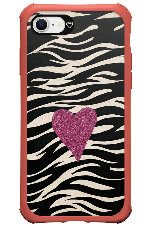 Zebra Heart 2.0 - Apple iPhone SE 2020