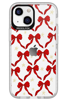 Bow & Stars (Transparent) - Apple iPhone 13 Mini