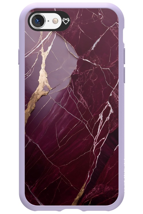 Burgundy Marble 2.0 - Apple iPhone 8