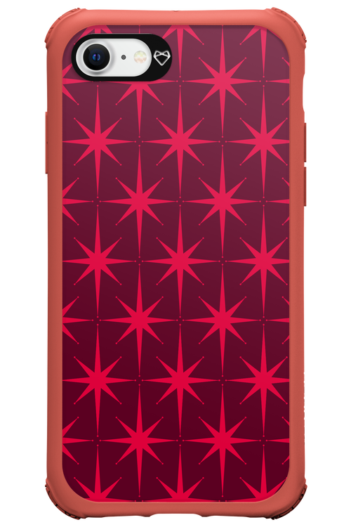 Burgundy Starss - Apple iPhone SE 2022