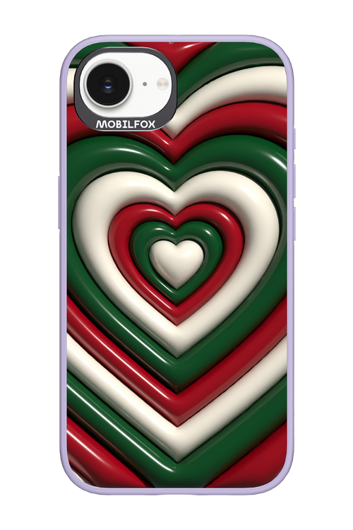 XMAS Hearts - Apple iPhone 16e