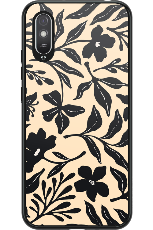 Black Flowers 2.0 - Xiaomi Redmi 9A