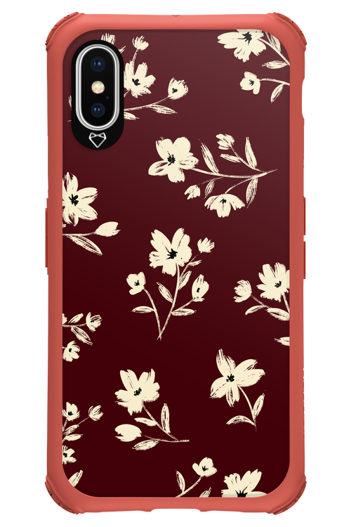 Bloom of Burgundy - Apple iPhone XS