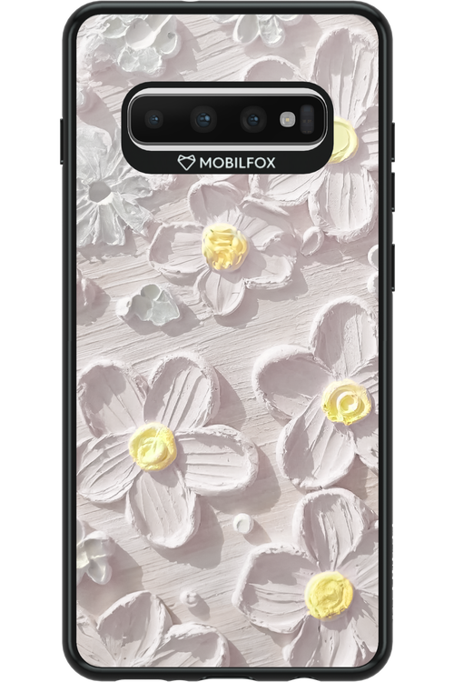 White Flowers 2.0 - Samsung Galaxy S10+