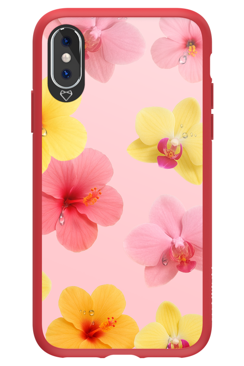 Sunset Flowers - Apple iPhone XS
