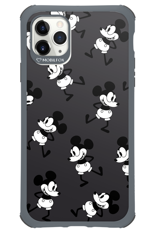 Iconic Mouse (antracite pattern) - Apple iPhone 11 Pro Max