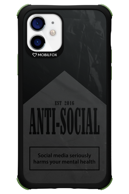 ANTI-SOCIAL (BLVCK) 2.0 - Apple iPhone 12