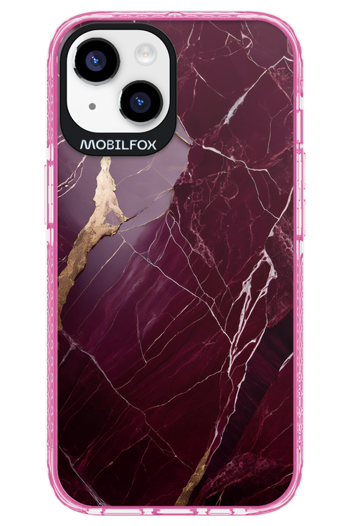 Burgundy Marble - Apple iPhone 14