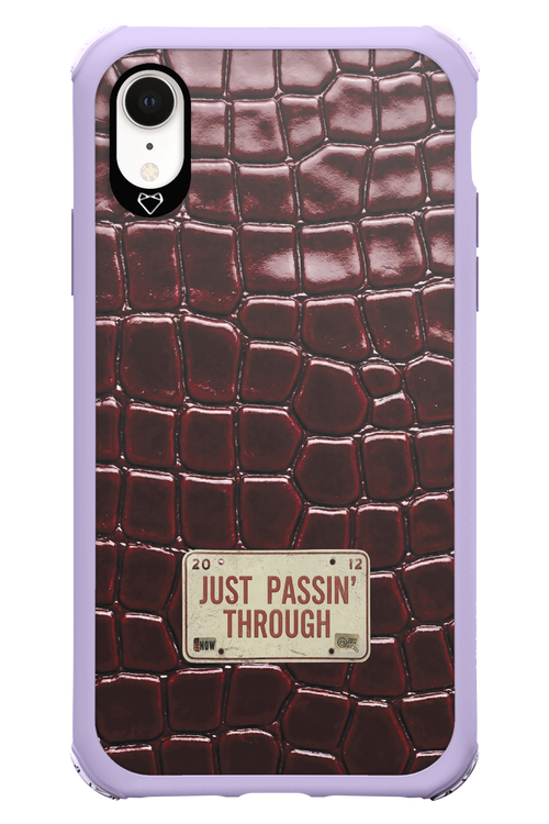 Just passin through 2.0 - Apple iPhone XR