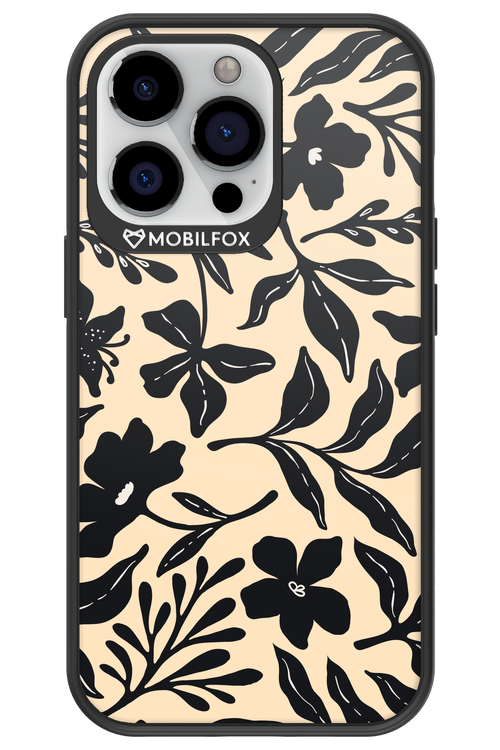 Black Flowers 2.0 - Apple iPhone 13 Pro