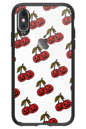 Spicey Pumpkin (Transparent) - Apple iPhone X