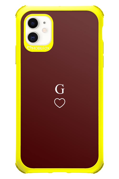 G Burgundia 2.0 - Apple iPhone 11