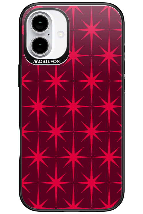 Burgundy Starss - Apple iPhone 16 Plus