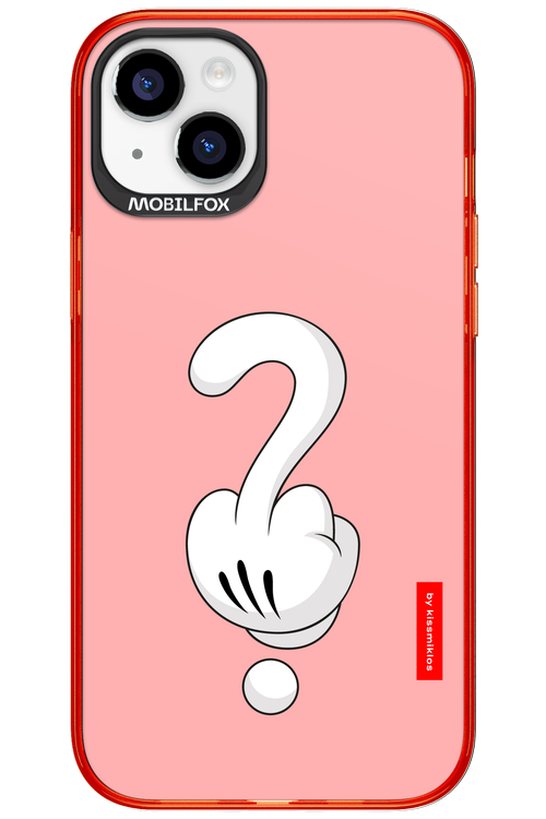 Fuck Hand (Pink) 2.0 - Apple iPhone 15 Plus