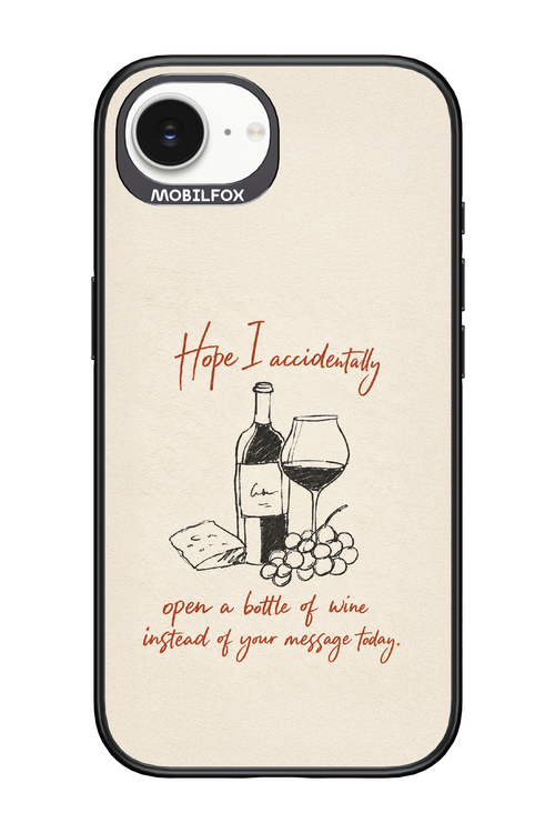 Bottle of wine 2.0 - Apple iPhone 16e
