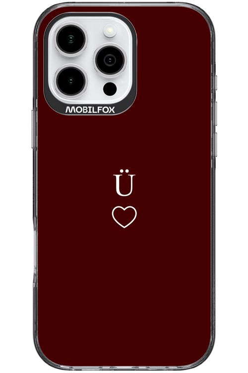 U Burgundia II 2.0 - Apple iPhone 16 Pro Max