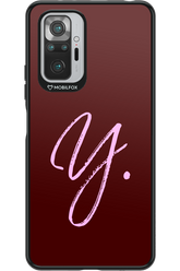 (Dark Blush) Y 2.0 - Xiaomi Redmi Note 10S