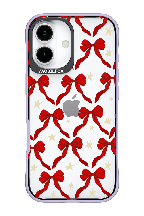 Bow & Stars (Transparent) - Apple iPhone 17