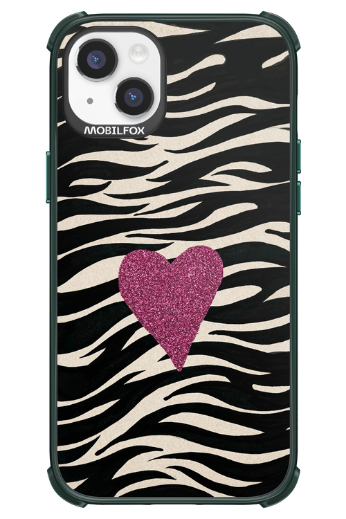 Zebra Heart 2.0 - Apple iPhone 14 Plus