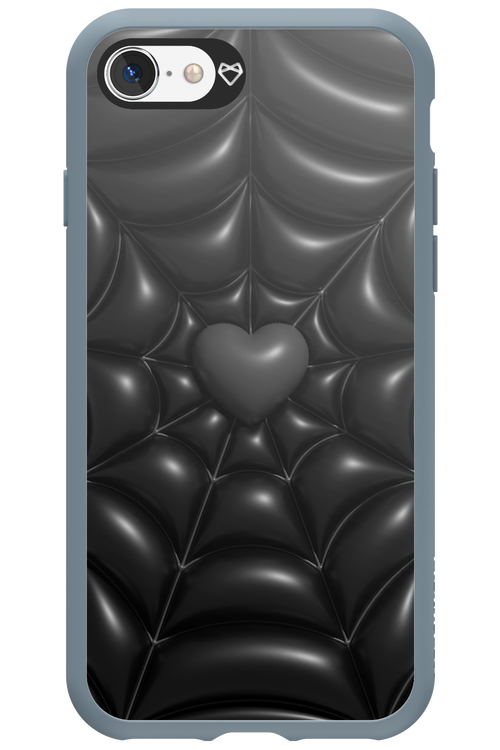 Black Spider Heart - Apple iPhone SE 2022