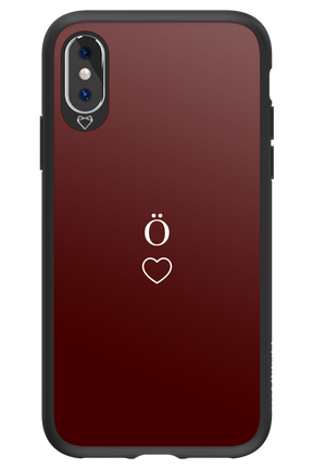 O Burgundia II 2.0 - Apple iPhone XS