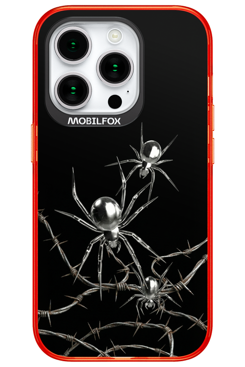 Silver Spiderz 2.0 - Apple iPhone 15 Pro