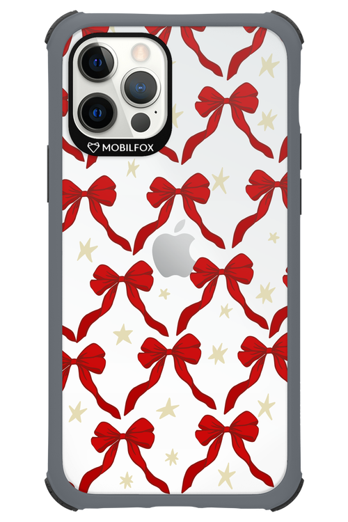 Bow & Stars (Transparent) - Apple iPhone 12 Pro