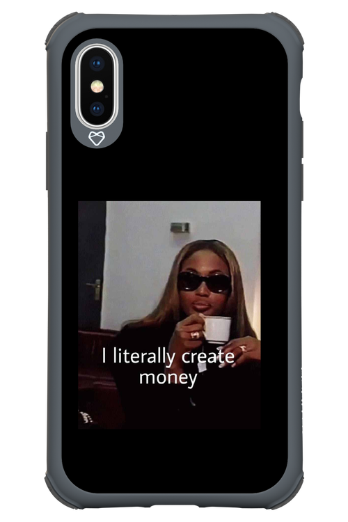 I literally create money - Apple iPhone X