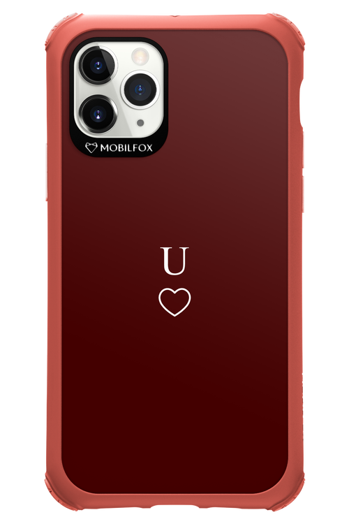 U Burgundia 2.0 - Apple iPhone 11 Pro