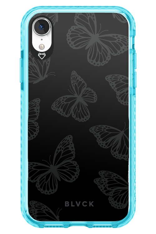 Black Butterflies - Apple iPhone XR