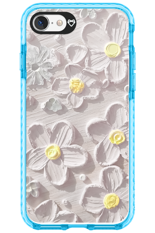 White Flowers 2.0 - Apple iPhone SE 2020