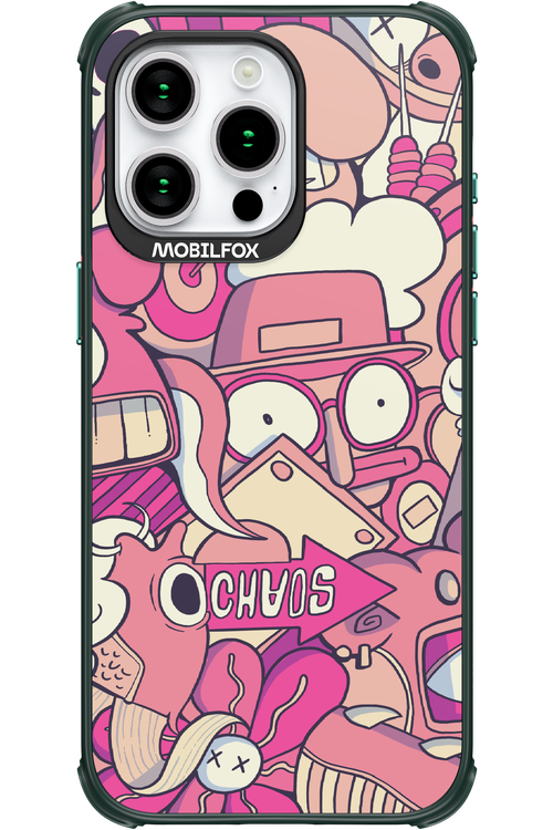 Coral Chaos - Apple iPhone 15 Pro Max