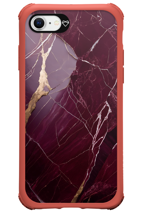 Burgundy Marble 2.0 - Apple iPhone 8