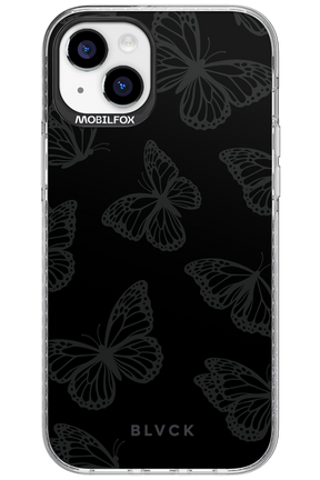 Black Butterflies - Apple iPhone 15 Plus