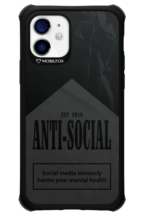 ANTI-SOCIAL (BLVCK) 2.0 - Apple iPhone 12