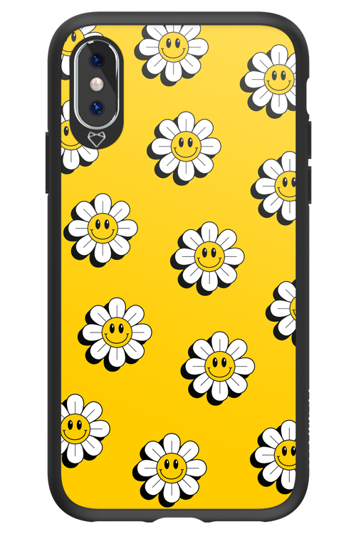 Smiley Flowers - Apple iPhone X