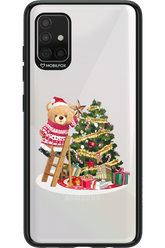 Christmas Bear (Transparent) - Samsung Galaxy A51