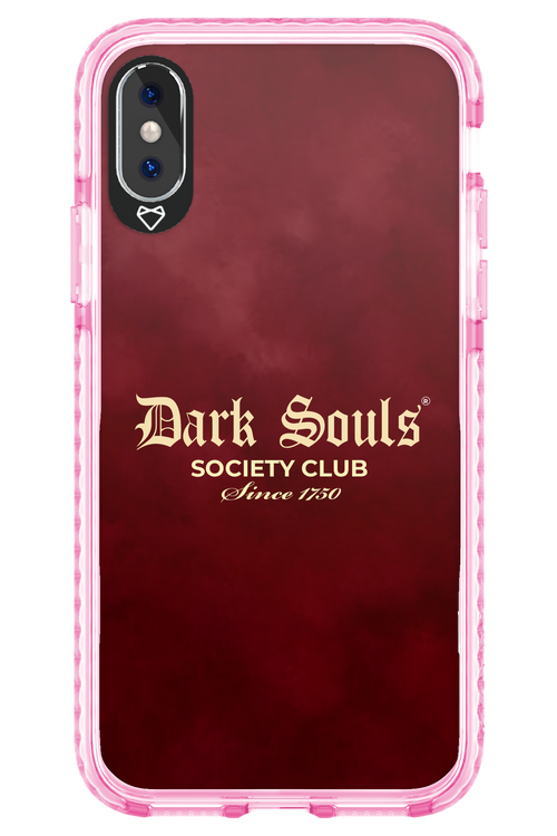Dark Souls (Burgundy) - Apple iPhone XS