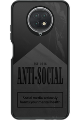 ANTI-SOCIAL (BLVCK) 2.0 - Xiaomi Redmi Note 9T 5G
