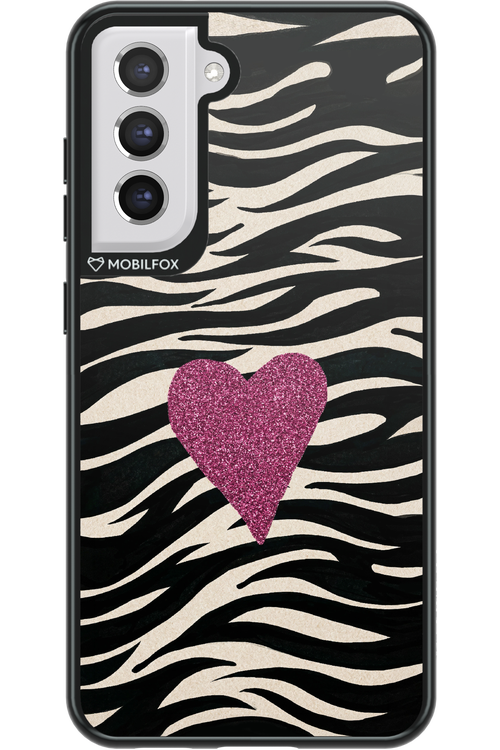 Zebra Heart 2.0 - Samsung Galaxy S21 FE