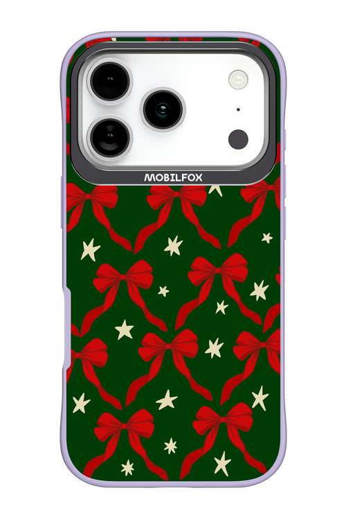Bow & Stars (Green) - Apple iPhone 17 Pro