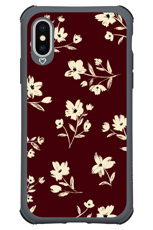 Bloom of Burgundy - Apple iPhone XS