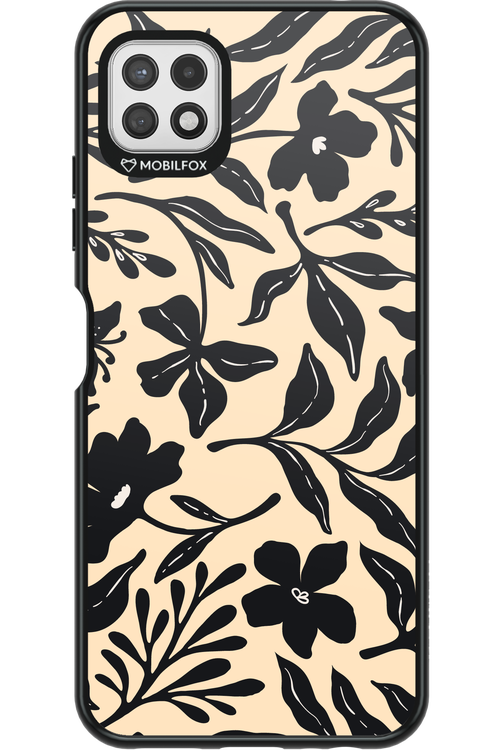 Black Flowers 2.0 - Samsung Galaxy A22 5G
