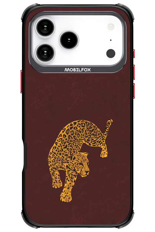 Burgundy Leopard - Apple iPhone 17 Pro Max